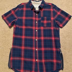 Hipster Flannel — Red & Blue